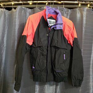 Windbreaker Brand Vintage Jacket-Size (L 14/16 kids) Womens Size Small